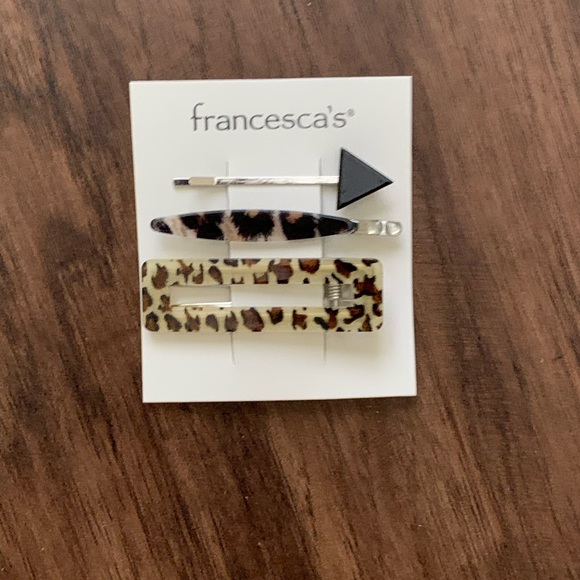 Francesca’s collections kelia mixed shape barrette - Picture 2 of 8